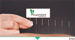 Desktop Screenshot of acupunctureexpress.com